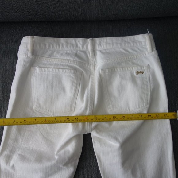Juicy Couture Size 27 CH 165/66A White Skinny Jeans - Picture 10 of 10